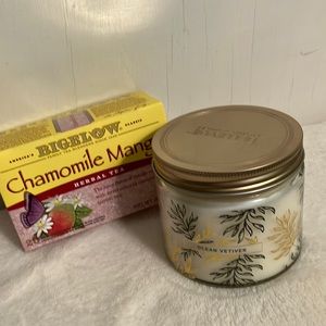 A beautiful jar containing a perfect scent called Ocean Vetiver